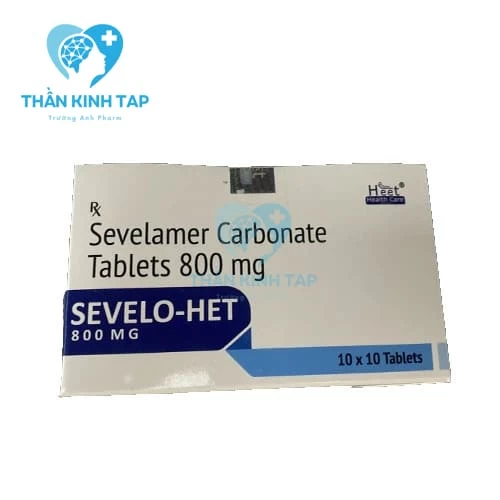 Sevelo-Het 800mg - Thuốc kiểm soát chứng tăng phosphat máu